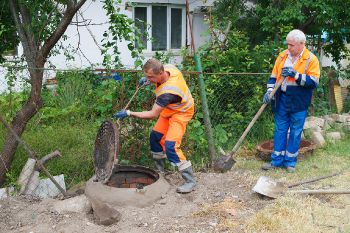 Восстановление канализационной сети в с. Измайловка
